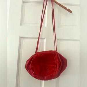 Rebecca Minkoff red shell purse